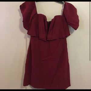 Off the shoulder dress
